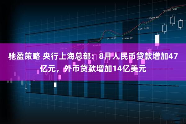 驰盈策略 央行上海总部：8月人民币贷款增加47亿元，外币贷款增加14亿美元